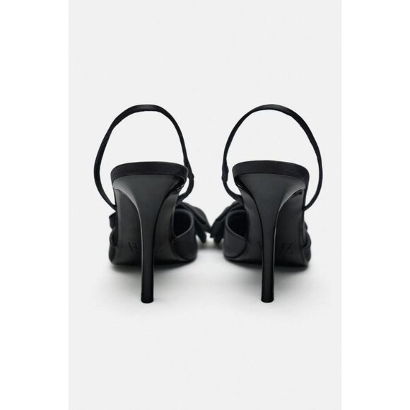 ZARA BOW HEEL SHOES - Picture 8 of 9